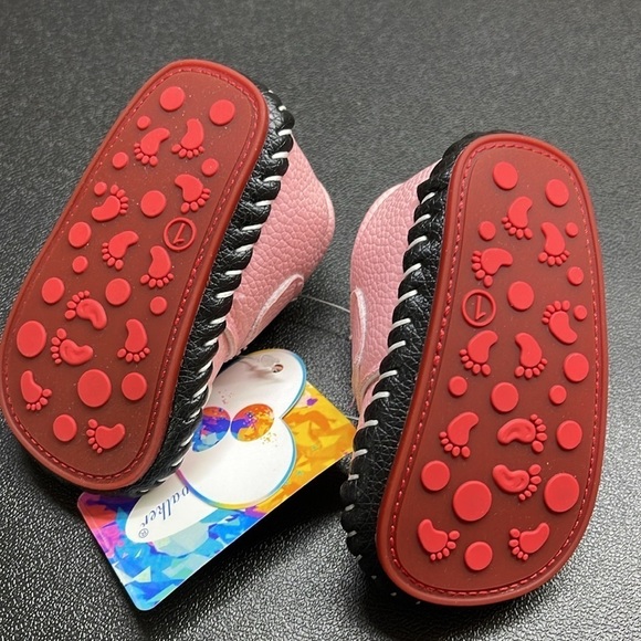 NWT Baby Magic Pre walker Hard Bottom Non Slip Shoes Size 1 - Picture 5 of 7